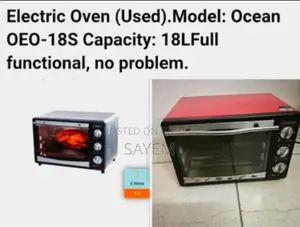 Electric Oven (Used). Model: Ocean OEO-18S Capacity: 18 Liters