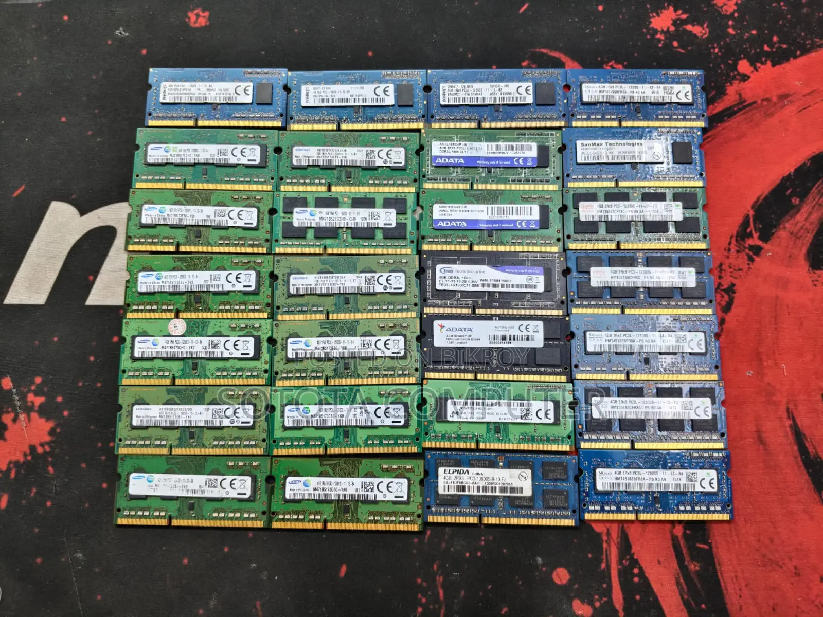 Laptop RAM 4GB DDR3 1600 MHz (1 Year Warranty)