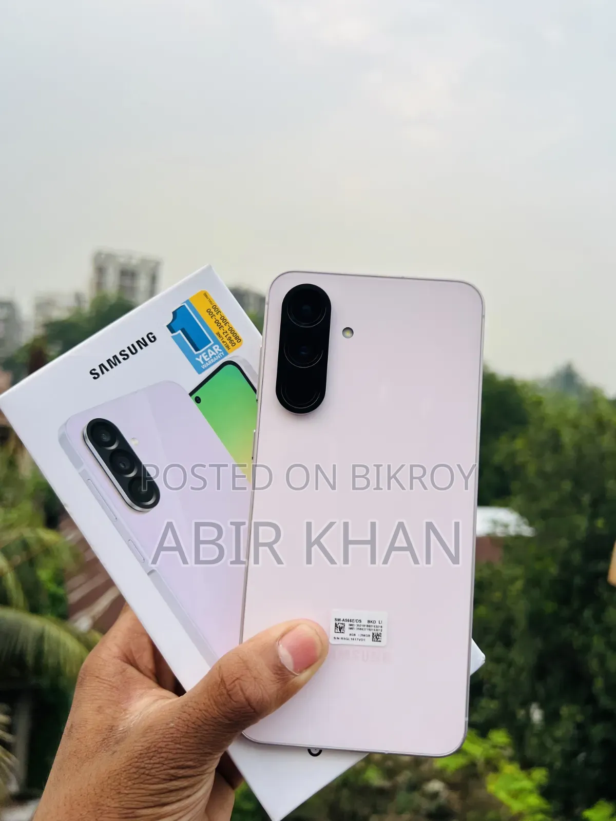 Samsung Galaxy A56 256 GB Pink