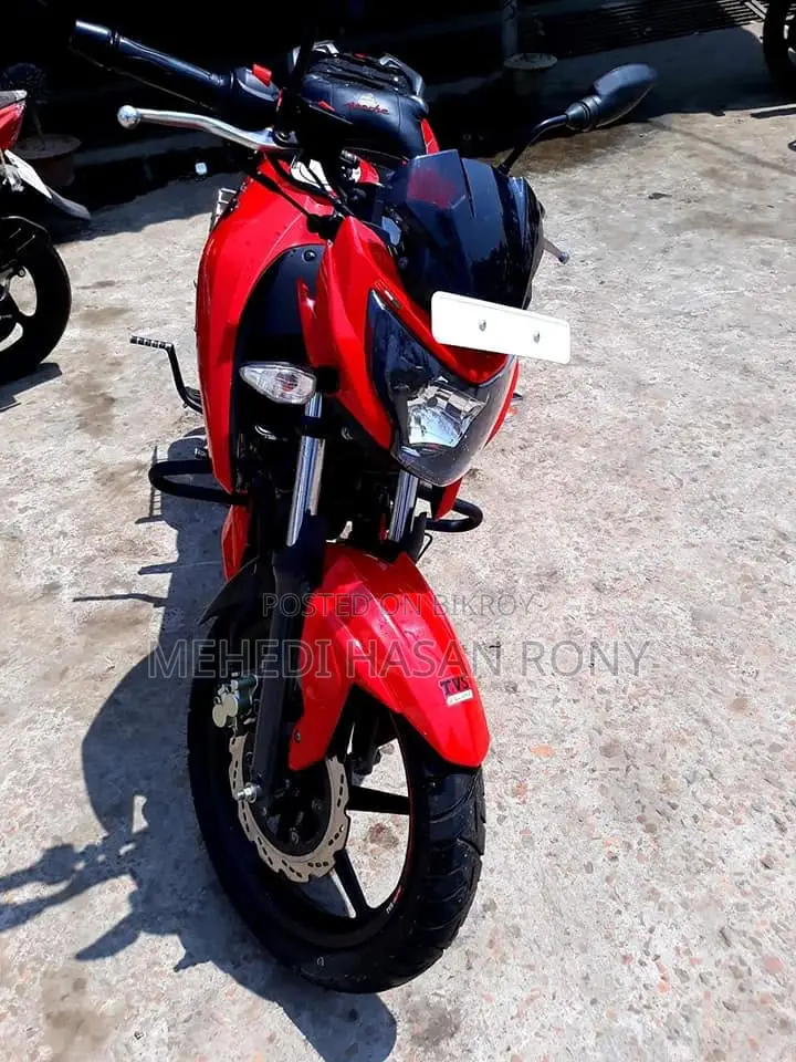 TVS Apache 160 4V 2018 Red