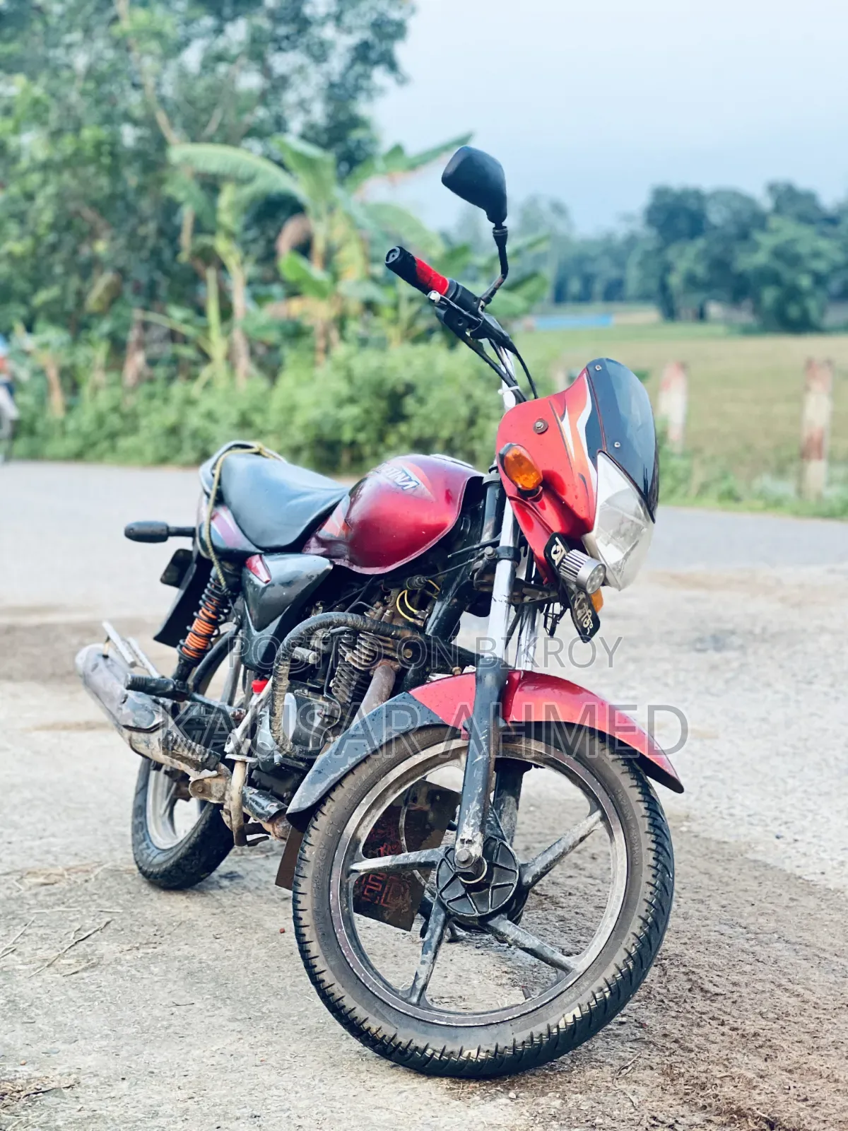 Bajaj Platina 110 2014 Red