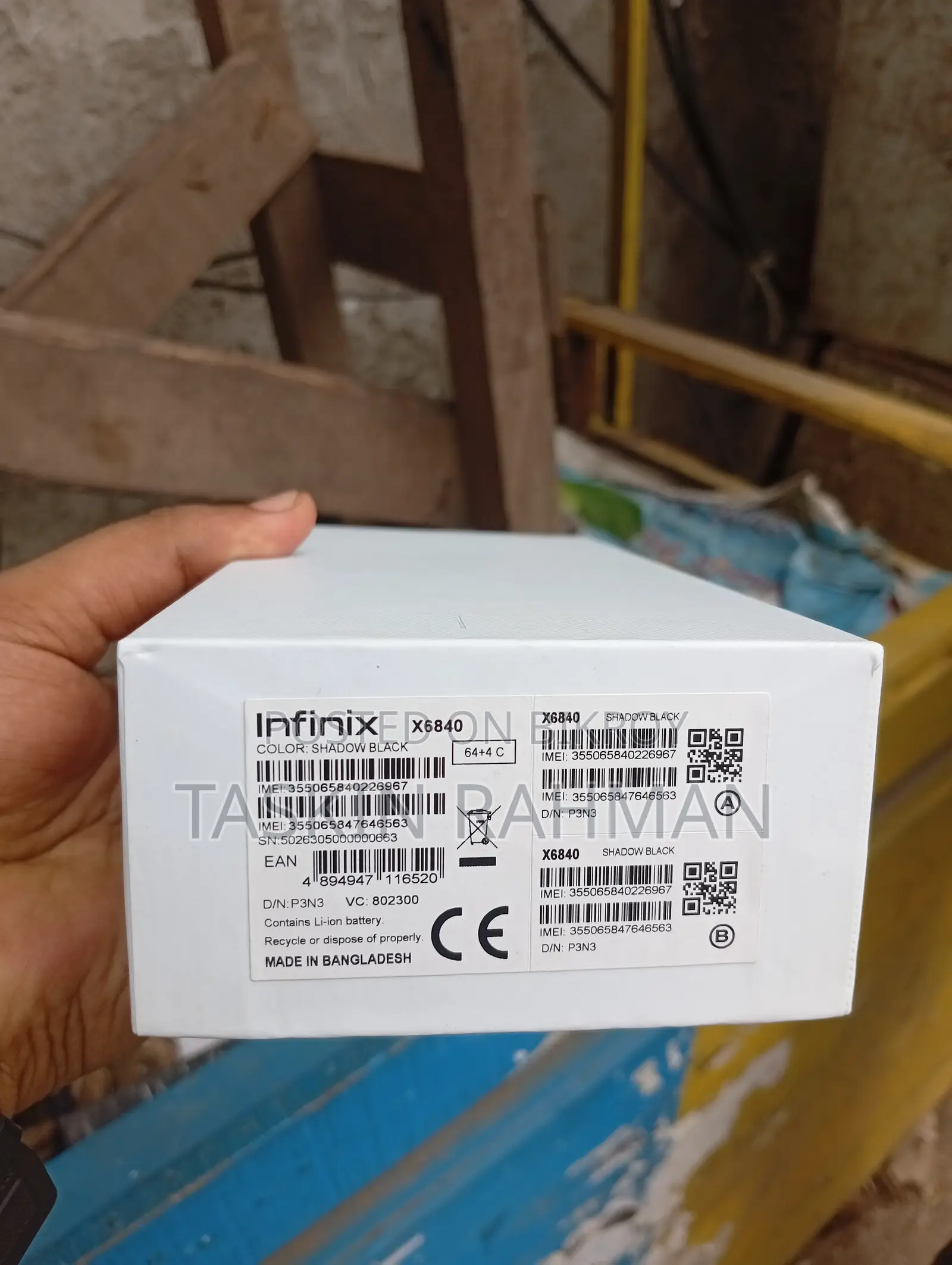New Infinix Smart 20 64 GB Black