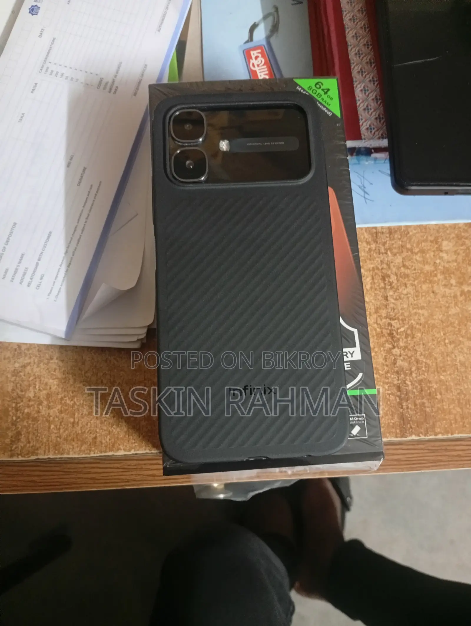 New Infinix Smart 20 64 GB Black