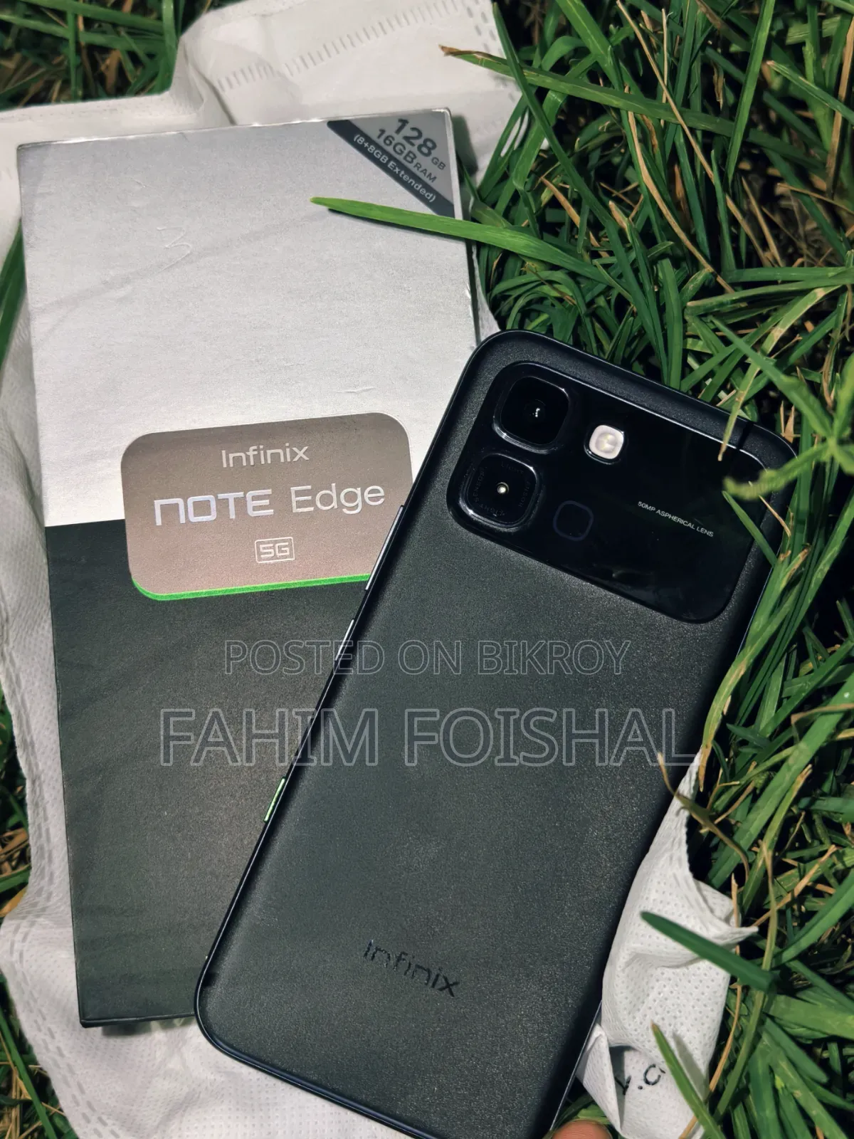 Infinix Note Edge 128 GB Black