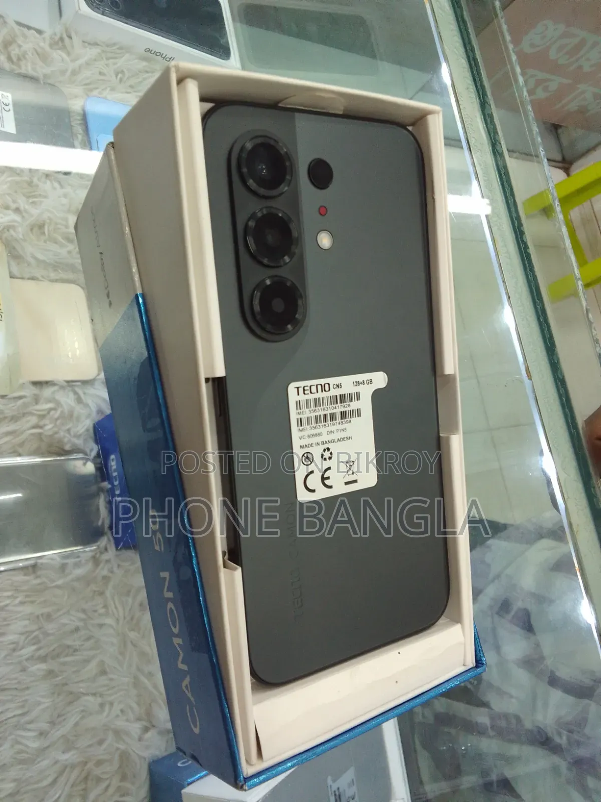Tecno Camon 50 256 GB Black