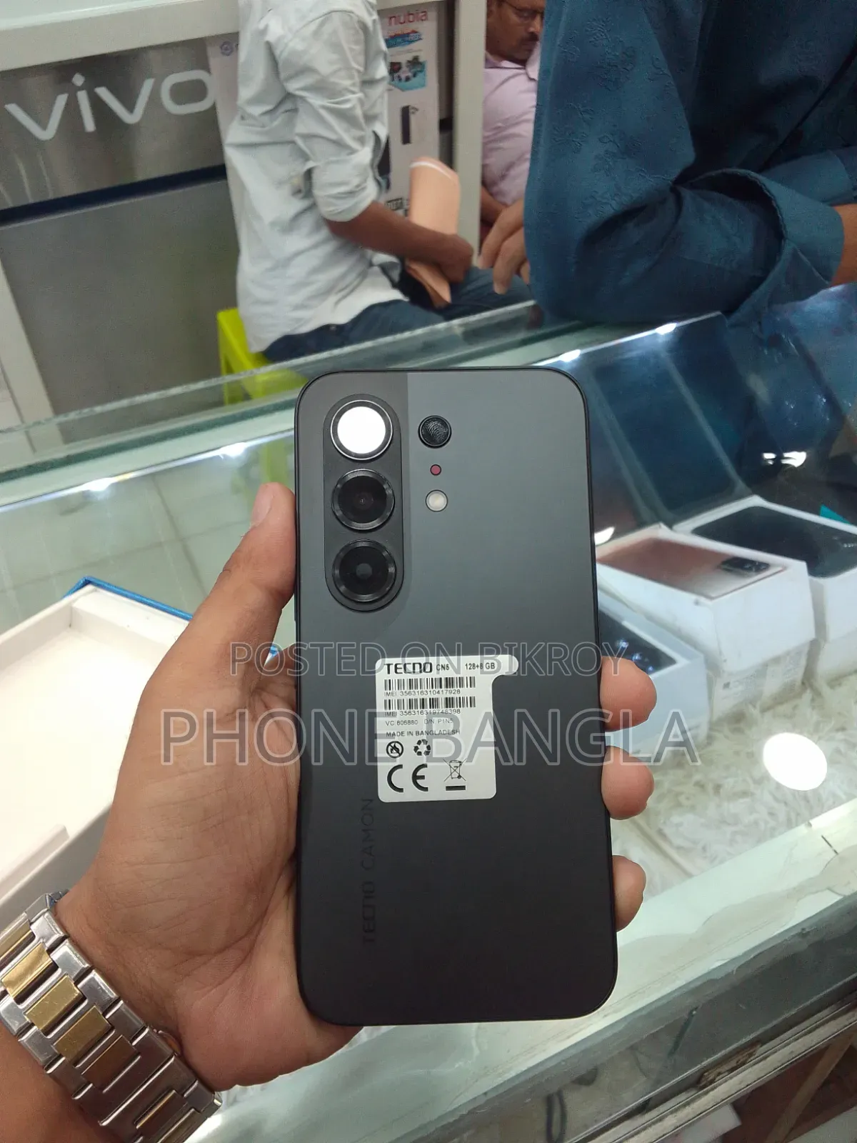 Tecno Camon 50 256 GB Black