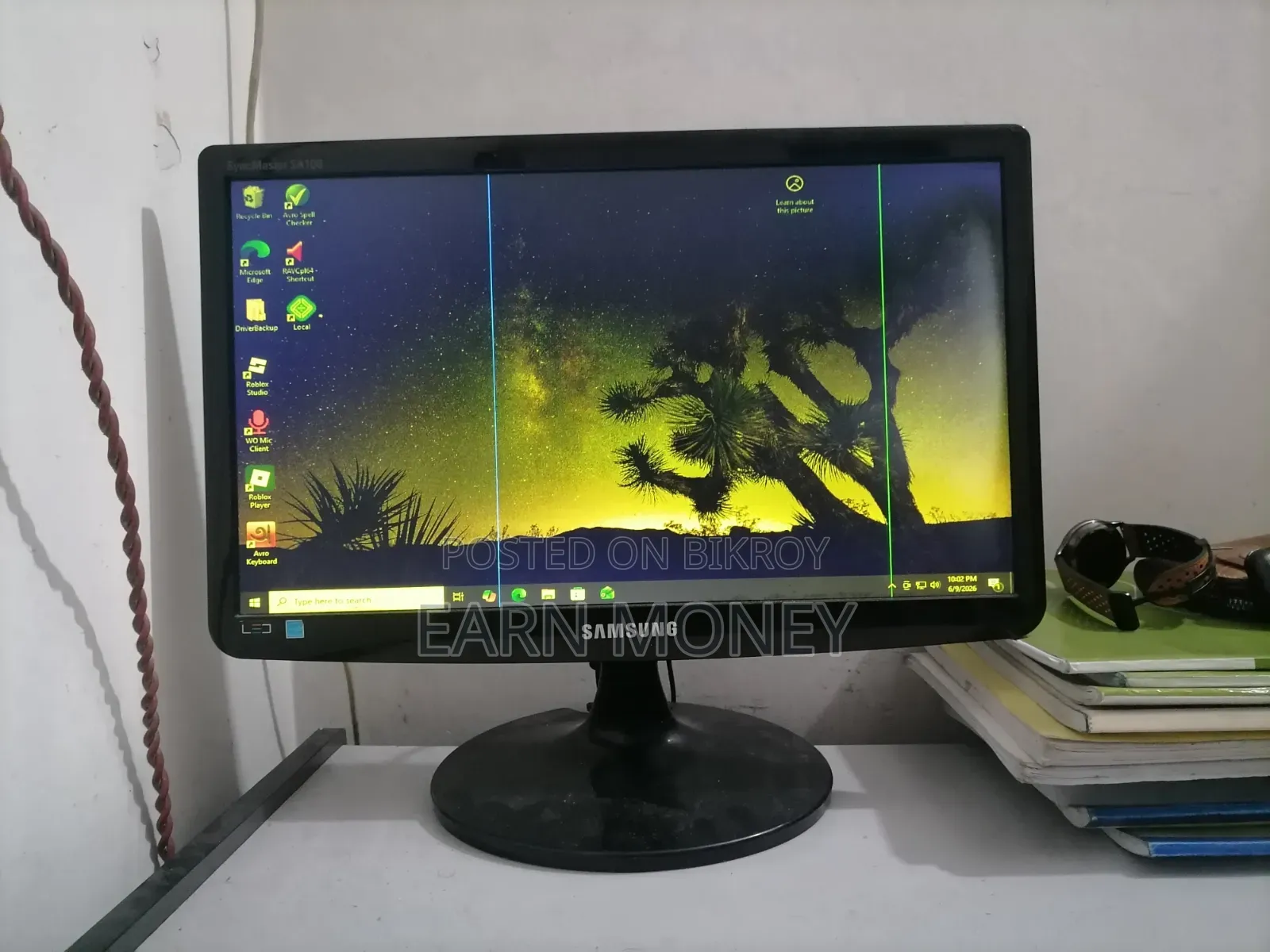 Desktop Computer 8GB Intel Core I3 SSD 128GB