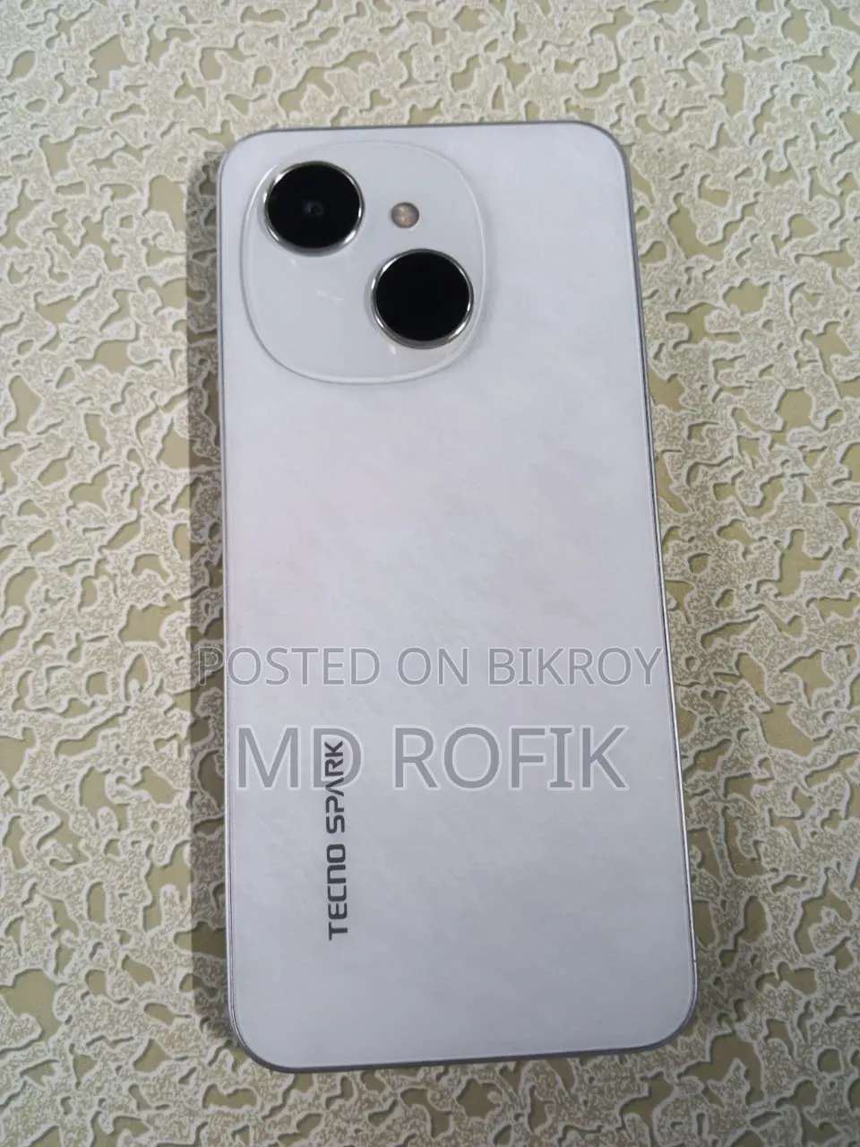 টেকনো স্পার্ক গো ৬৪ জিবি সাদা