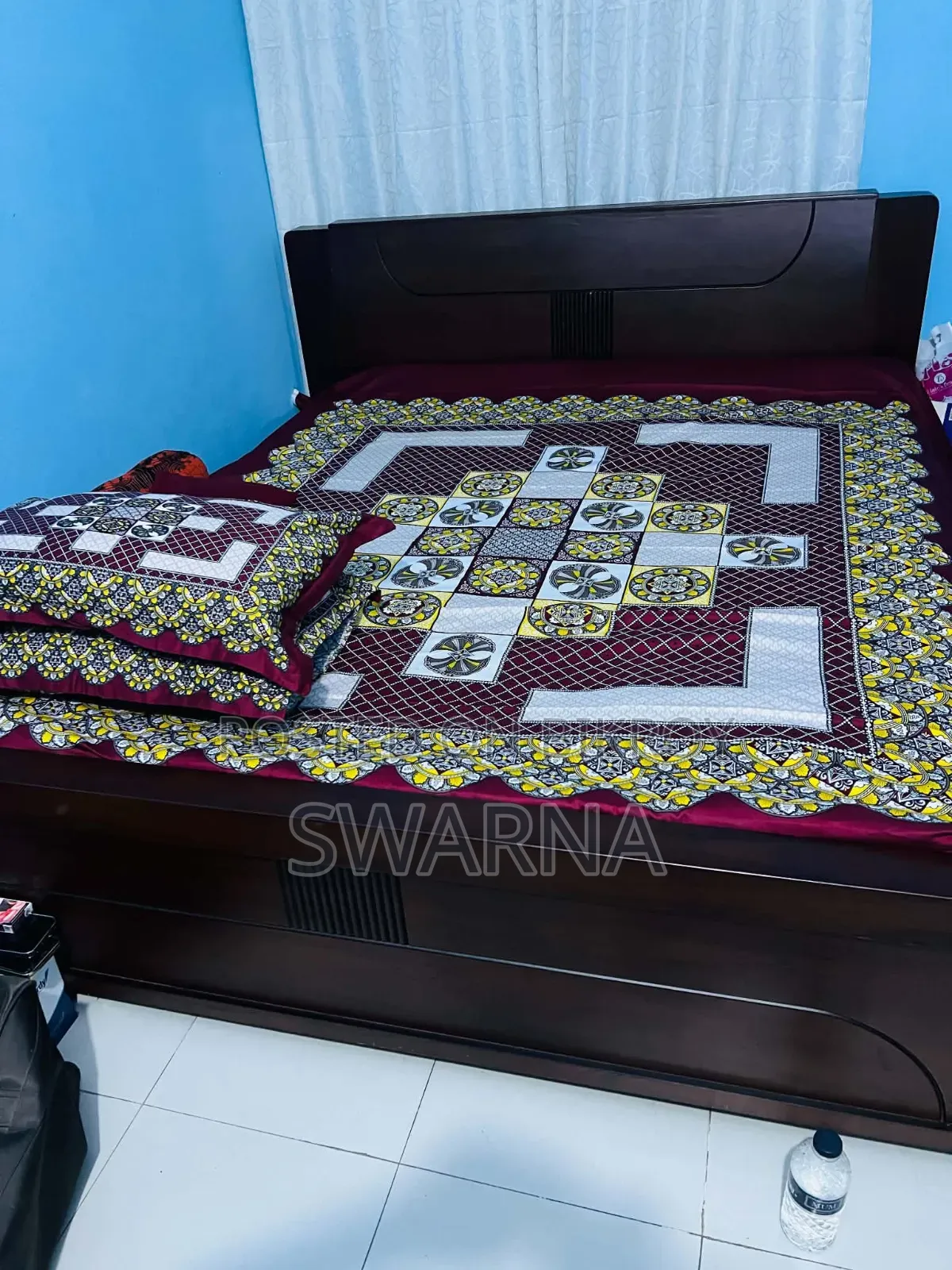 Excellent Malaysian Wood Double Bed (Super Fresh Condition)