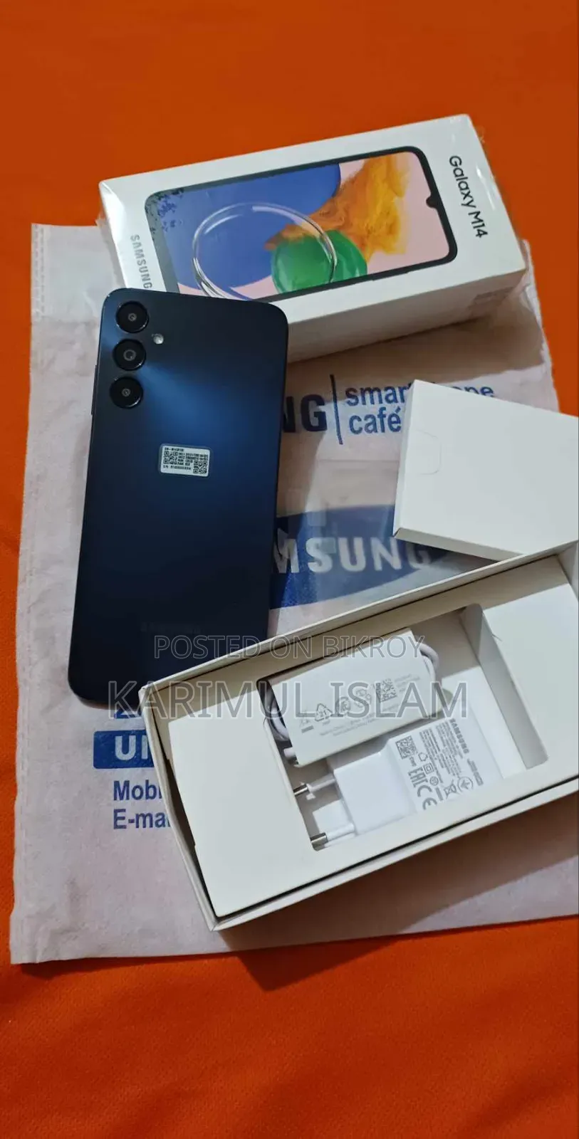 স্যামসাং গ্যালাক্সি এম১৪ ১২৮ জিবি ব্লু