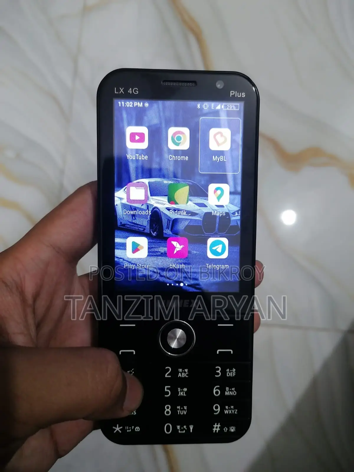 New LINNEX LX 4G Plus 32 GB Black
