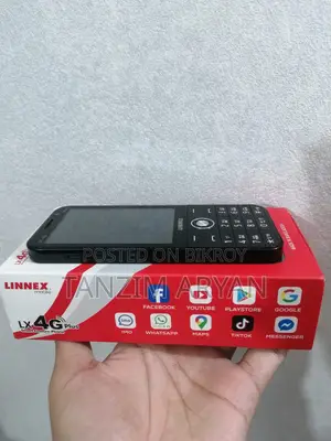New LINNEX LX 4G Plus 32 GB Black