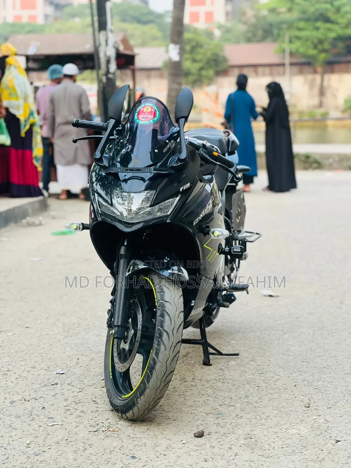 New Suzuki Gixxer Fi ABS 2025 Black