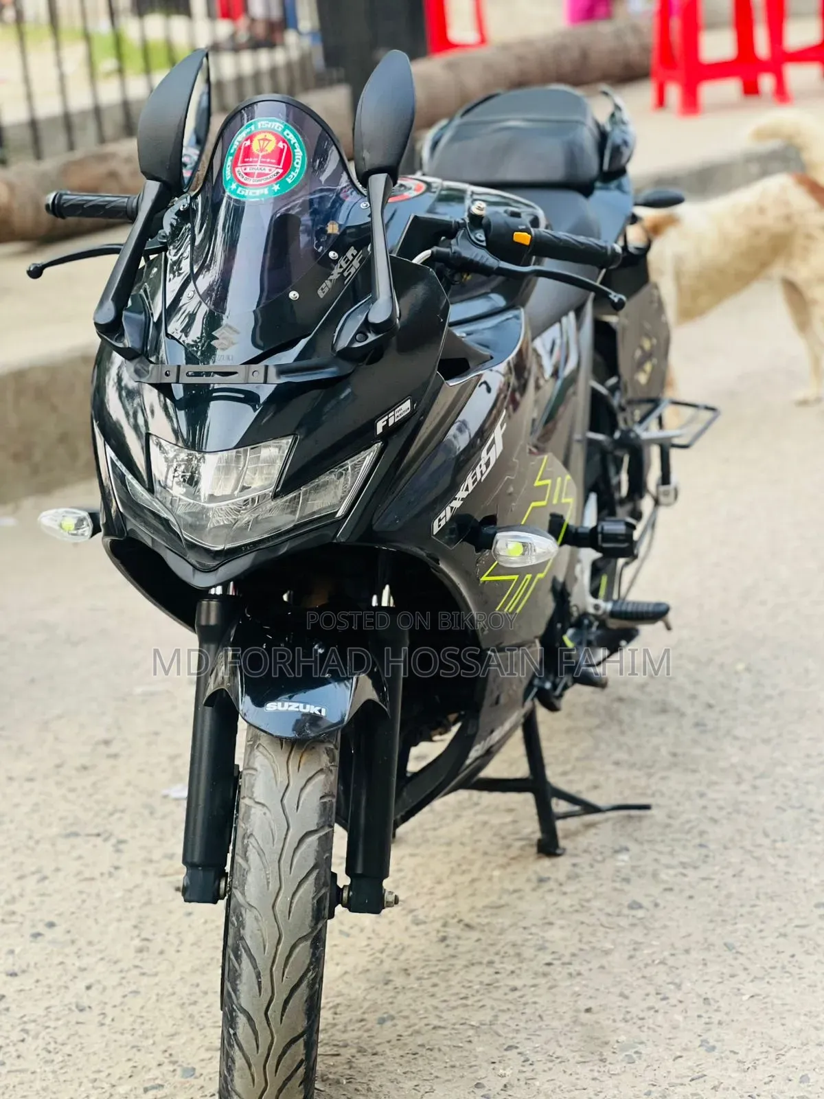 New Suzuki Gixxer Fi ABS 2025 Black