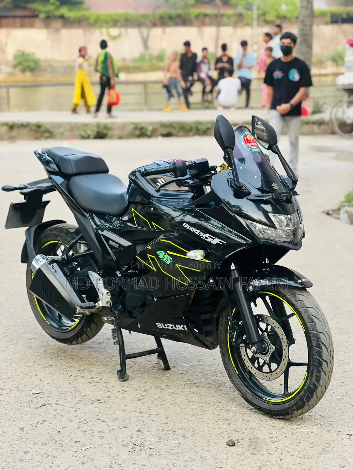 New Suzuki Gixxer Fi ABS 2025 Black