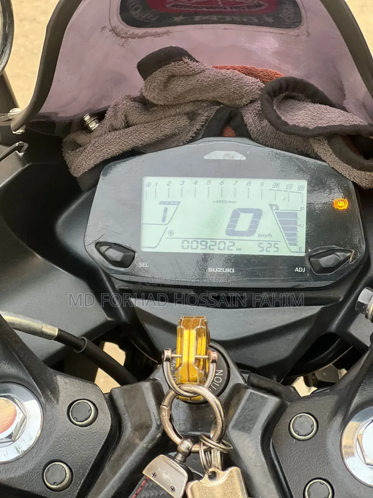 New Suzuki Gixxer Fi ABS 2025 Black