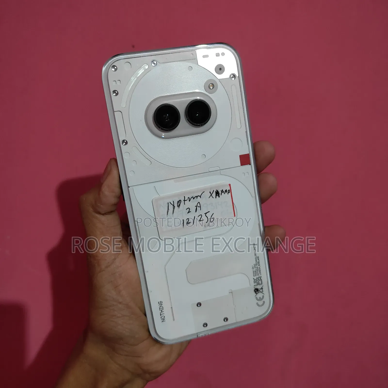 New Nothing Phone 256 GB White