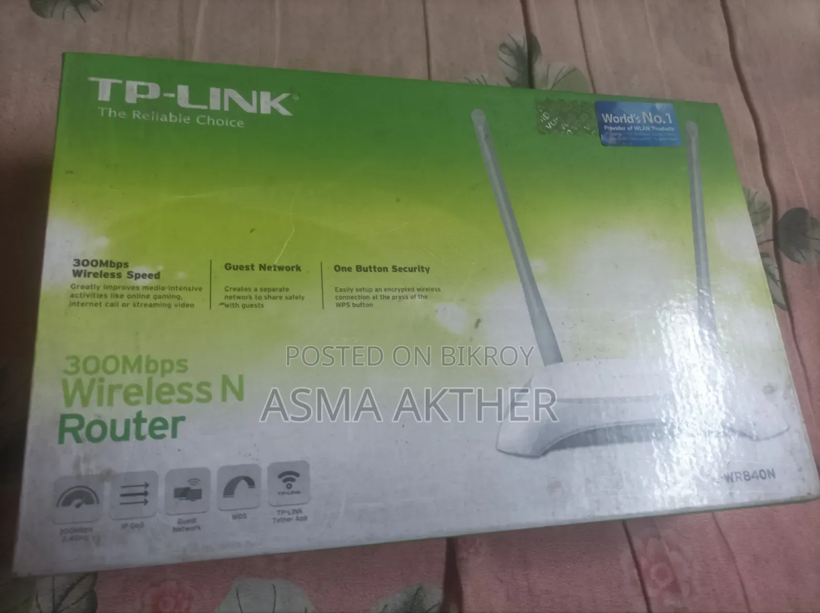 A router will be sold