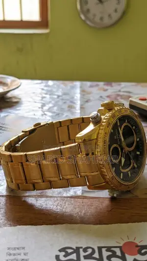 Naviforce Nf9182 Golden Watch (Brought from Dubai)