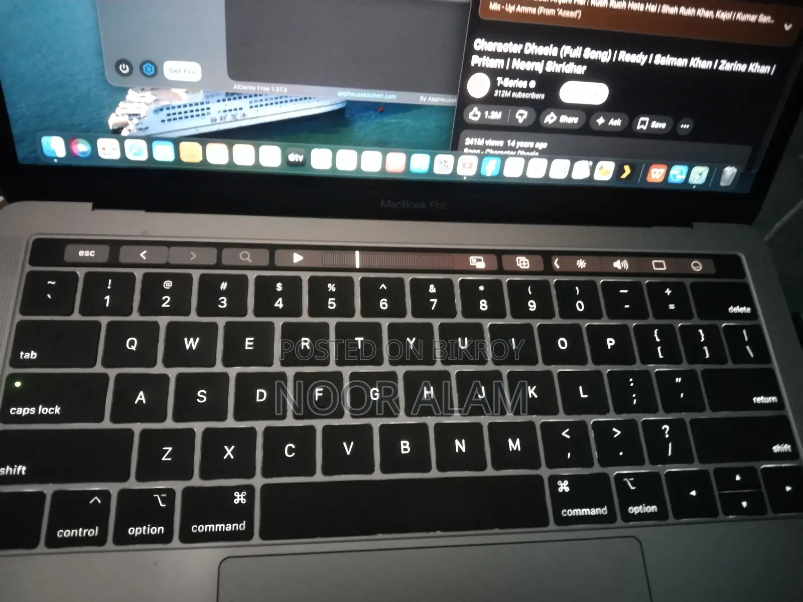 Laptop Apple MacBook Pro 2019 16GB Intel Core I7 SSD 512GB
