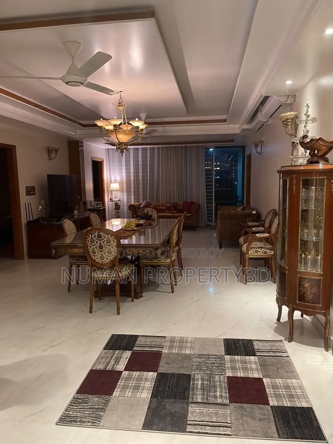 Furnished 3-bedroom Apartment in Numan Property Bd, Basundhara for Rent