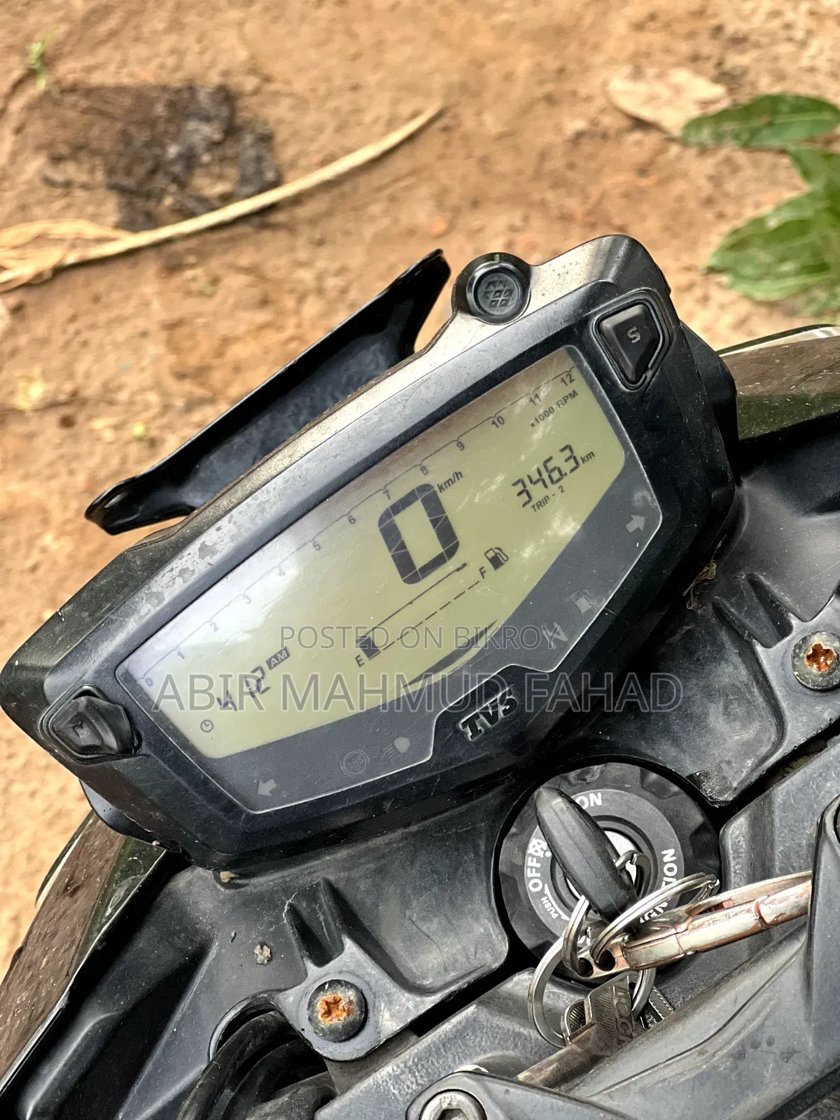 TVS Apache RTR 160 4V 2021 Black