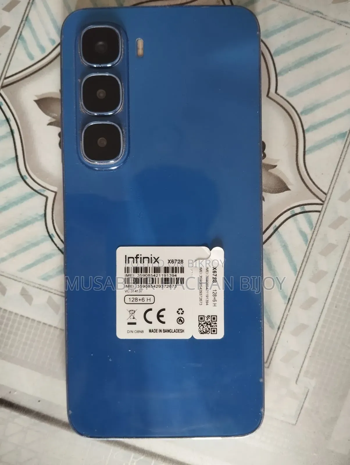 Infinix Hot 60i 128 GB Blue
