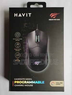 Havit Ms1014 Wired RGB Gaming Mouse