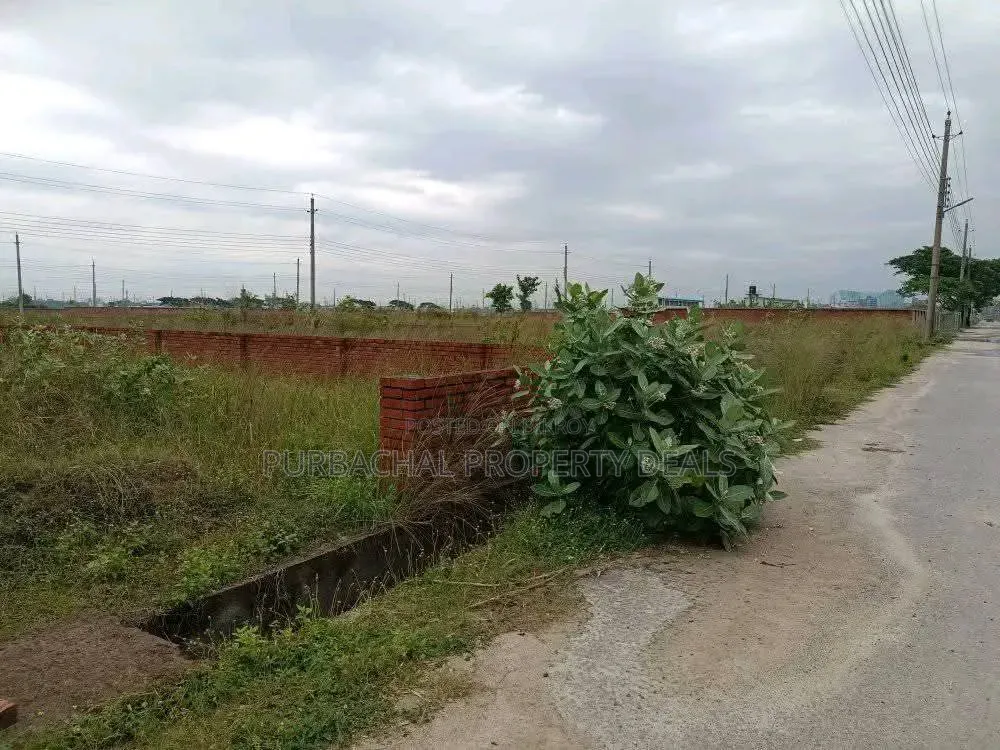 5 Katha Plot for Sale Near Trade Fair in Purbachal Sector 4