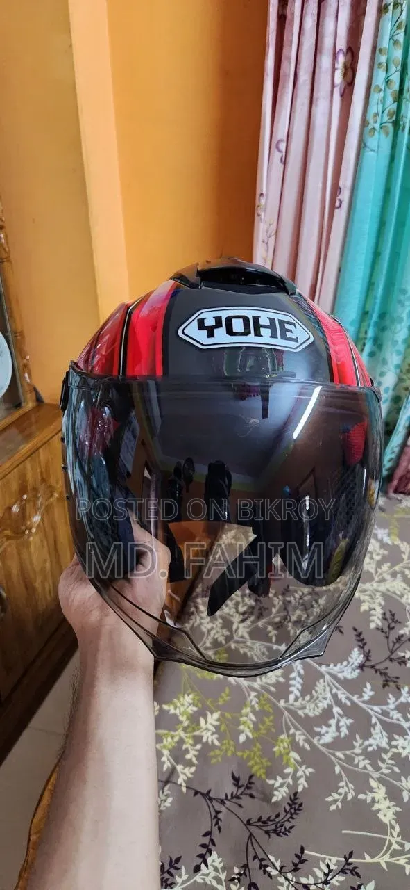 ইয়োহে ৮৭৭ হাফ ফেস হেলমেট (নতুনের মতো)