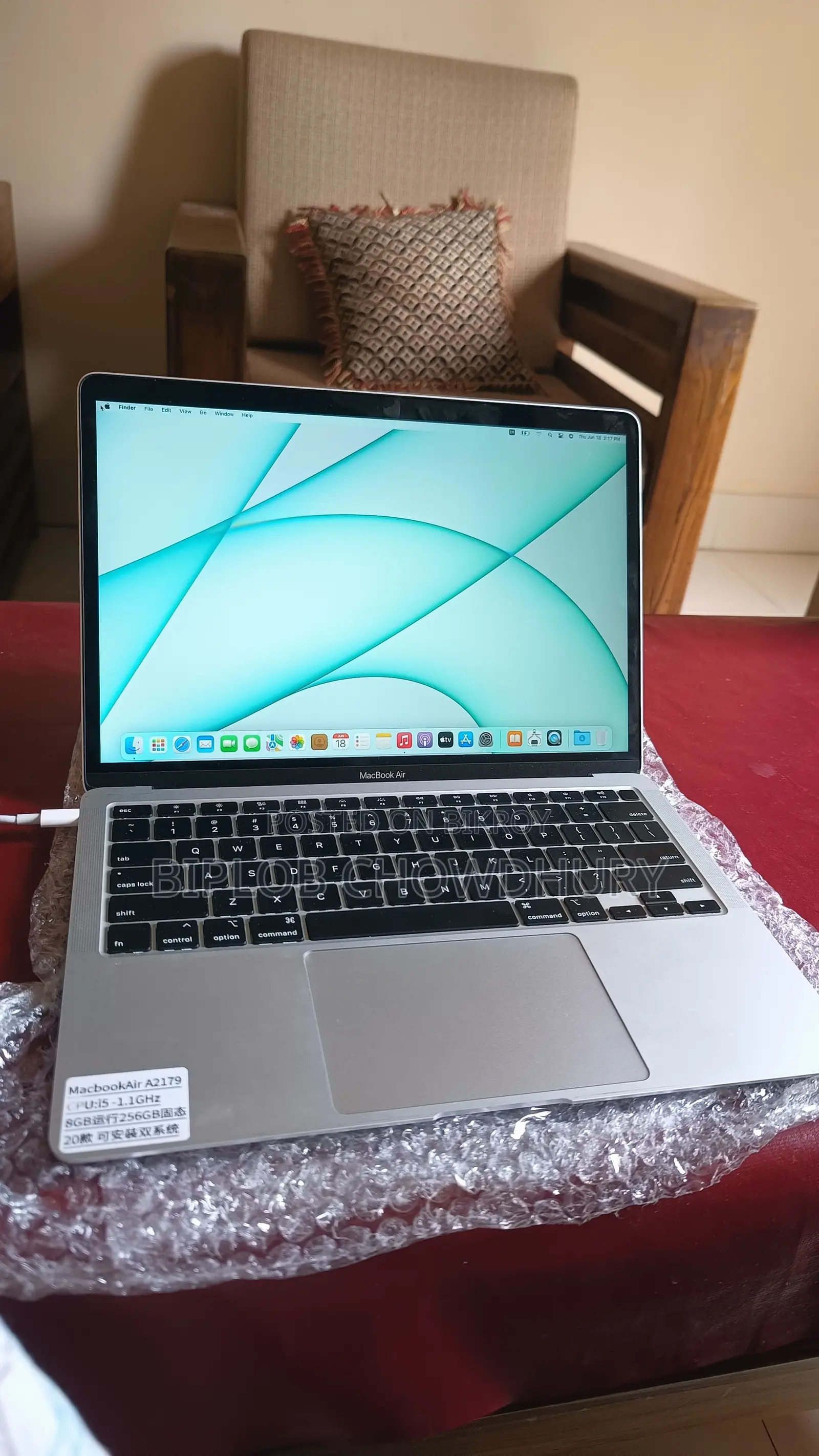 Laptop Apple MacBook Air 2020 8GB Intel Core i5 SSD 256GB