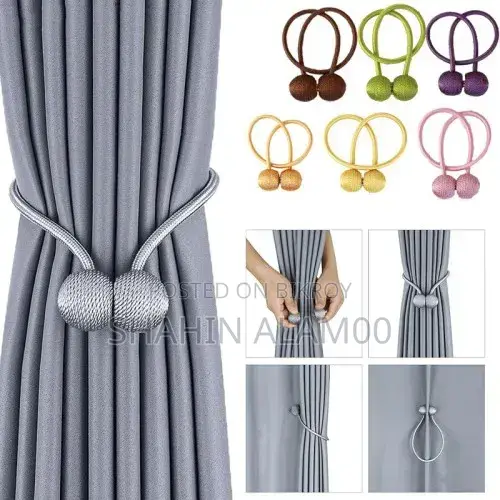 Magnetic Curtain Tiebacks