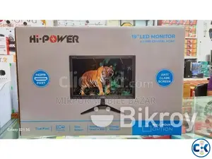 নতুন ১৯ ইঞ্চি এলইডি ফুল ইনটেক হাই পাওয়ার মনিটর