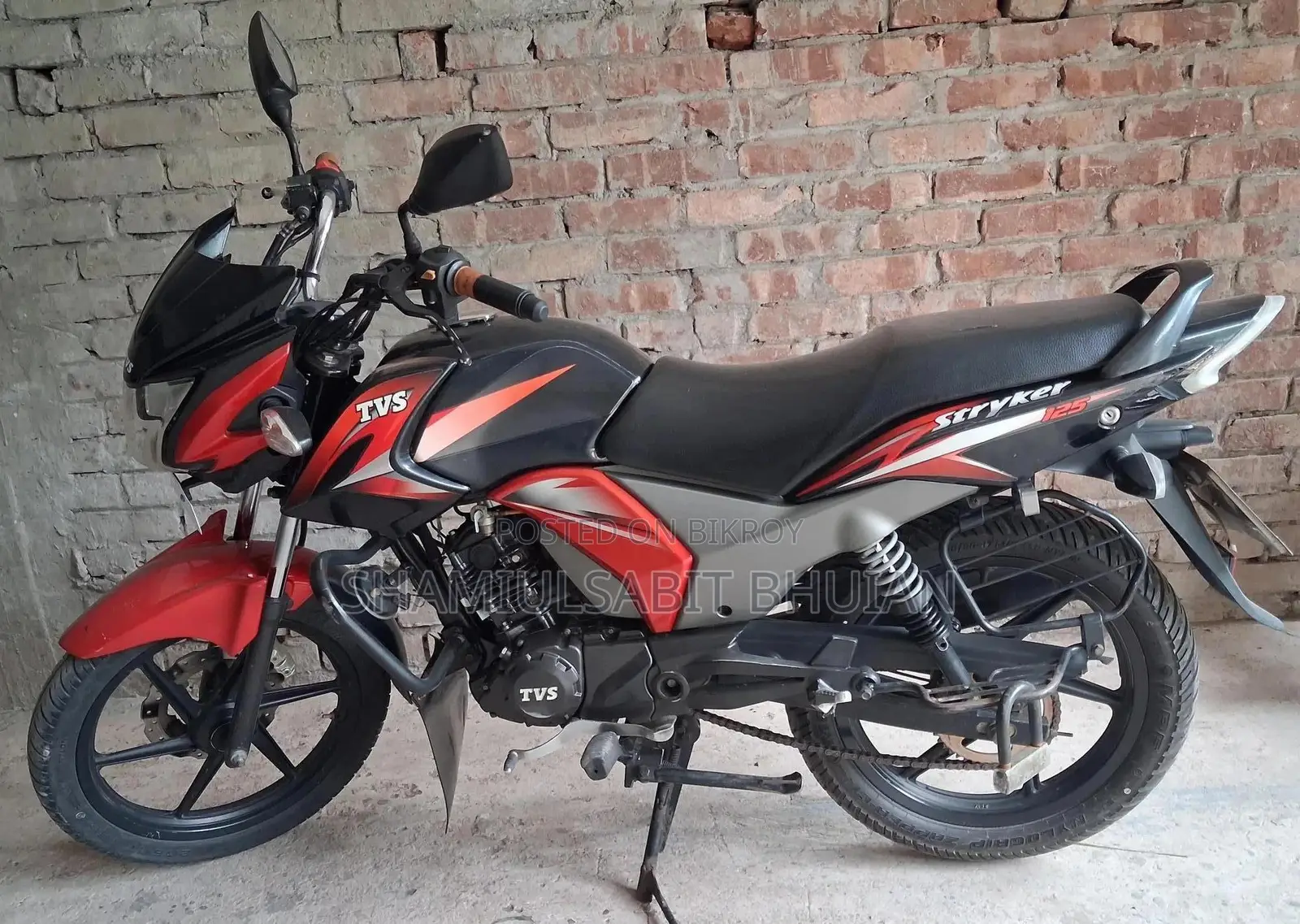 TVS Stryker 125 2018 Black