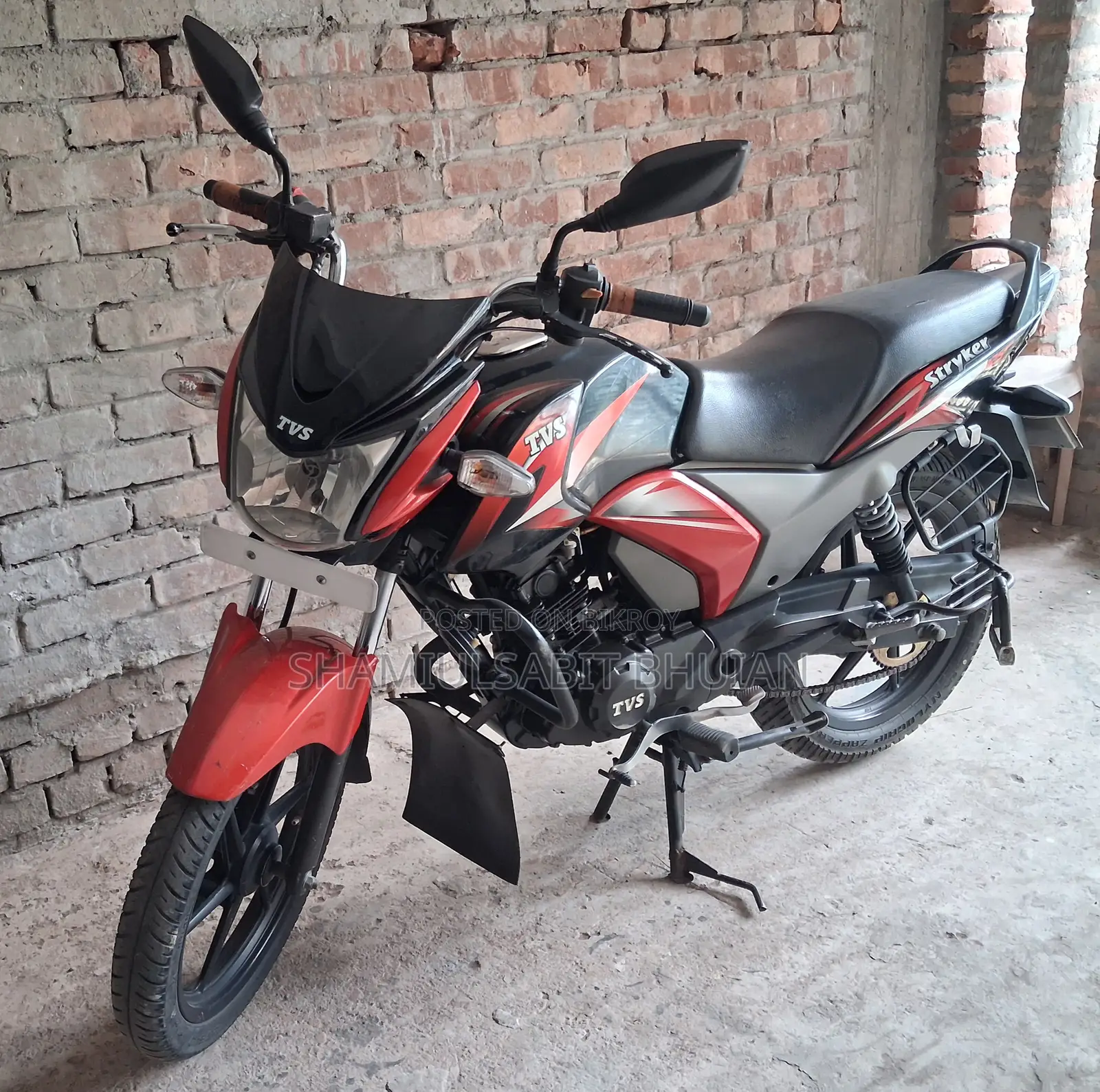 TVS Stryker 125 2018 Black