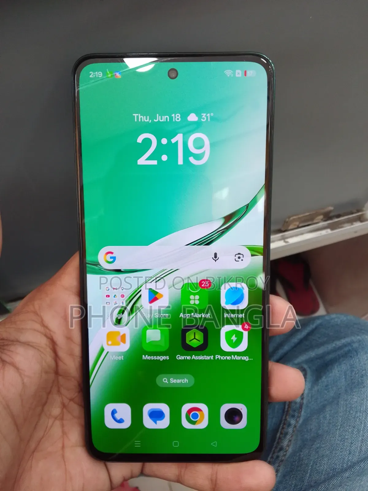 Oppo F27 256 GB Green