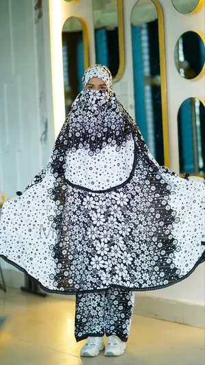 Khimar Plazo Set