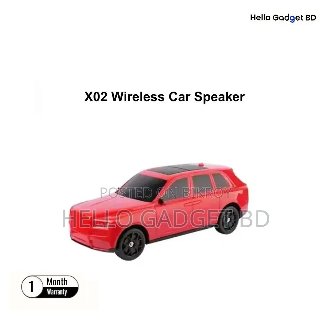 X-702 Car Shape Portable Wireless Bluetooth Speaker
