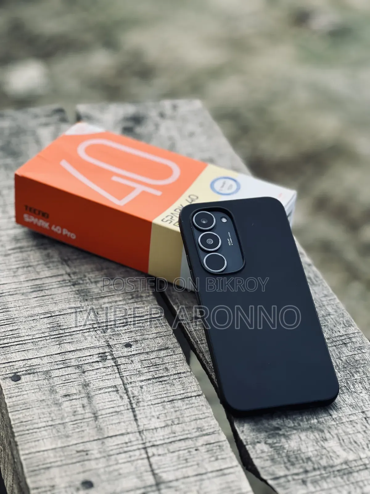 Tecno Spark 40 Pro 128 GB Black