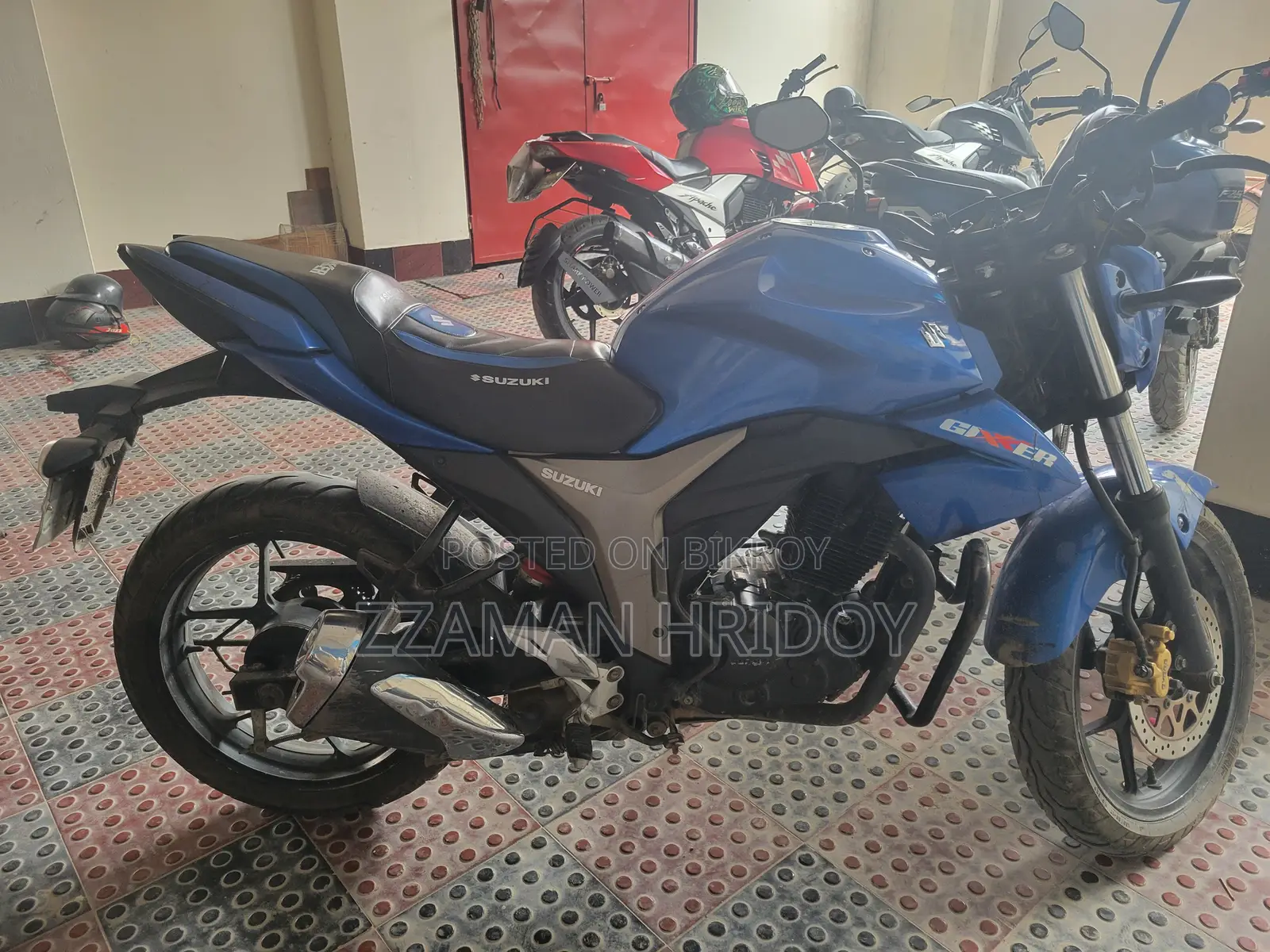 Suzuki Gixxer Monotone 2019 Blue
