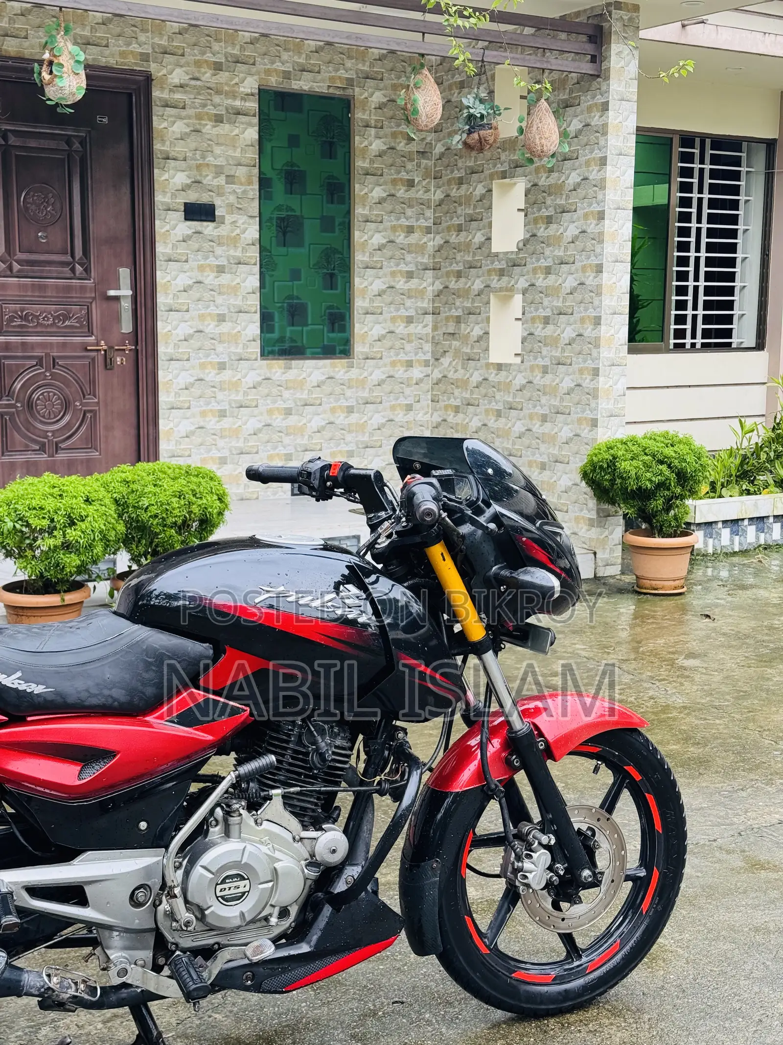 Bajaj Pulsar 150 2014 Red