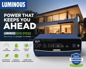 অফার! Luminous Evo D 1050 12v Ips ৮টি এলইডি ৫টি ফ্যান ২ ঘণ্টা ব্যাকআপ