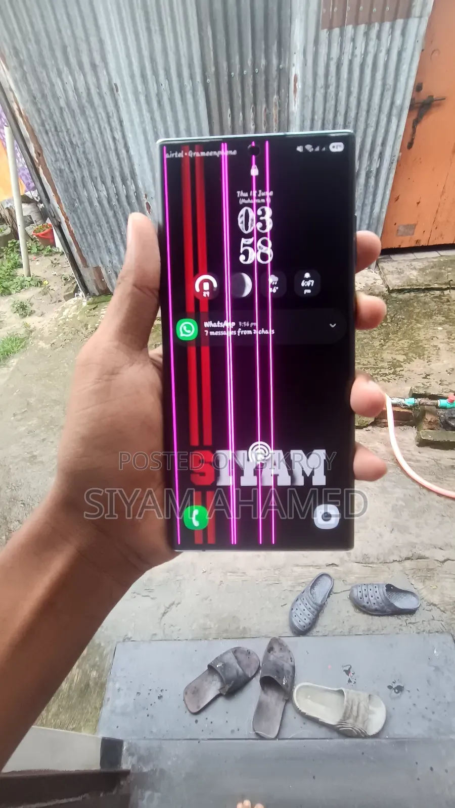New Samsung Galaxy S22 Ultra 256 GB Purple