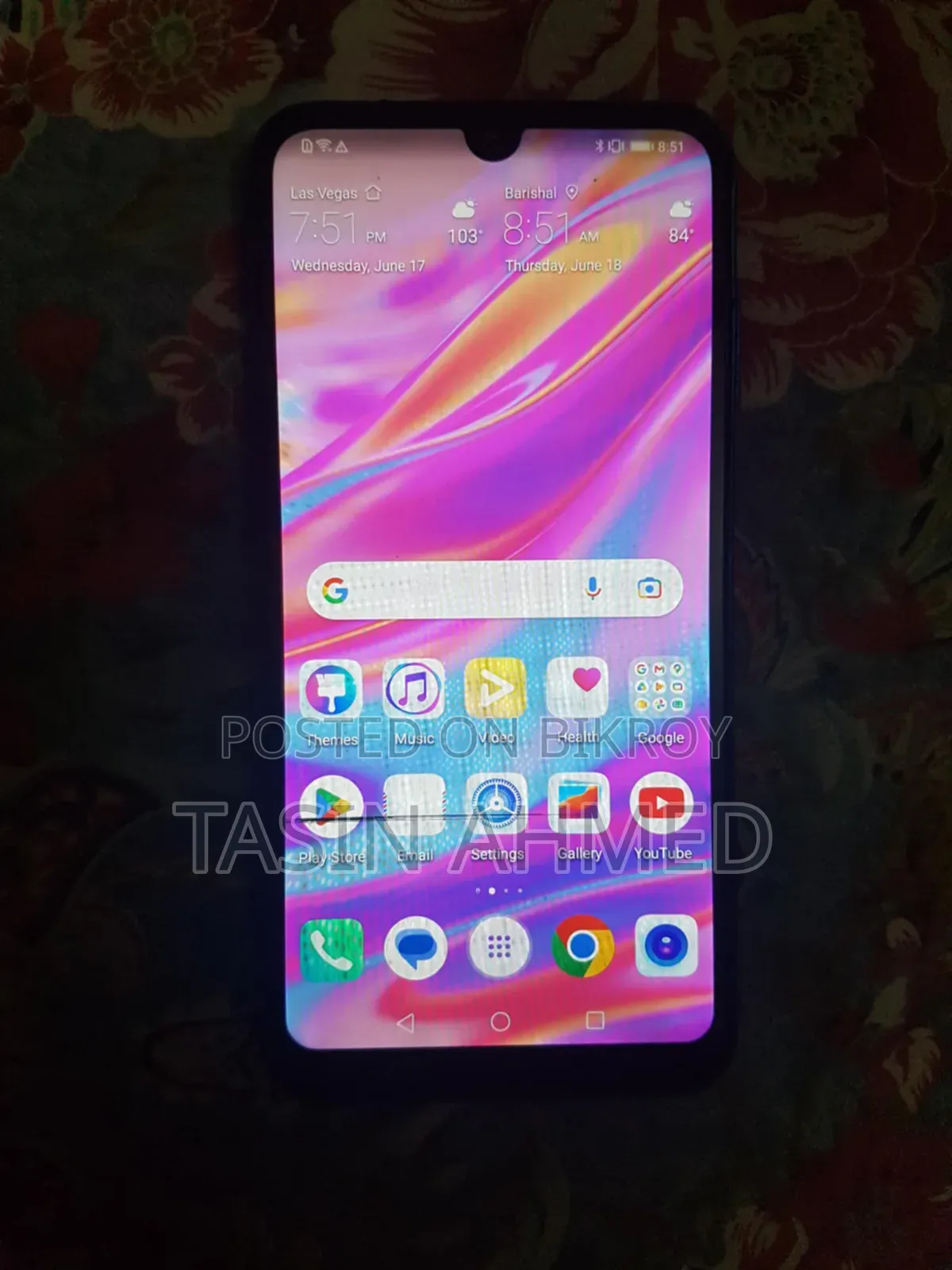 Huawei Y7 2019 32 GB Blue