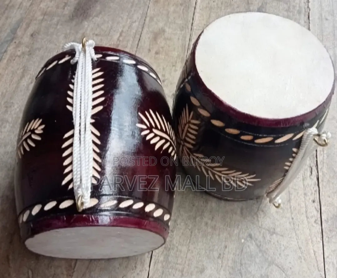 5 Inch+ Lalon Bangla Design Drum-1 Piece
