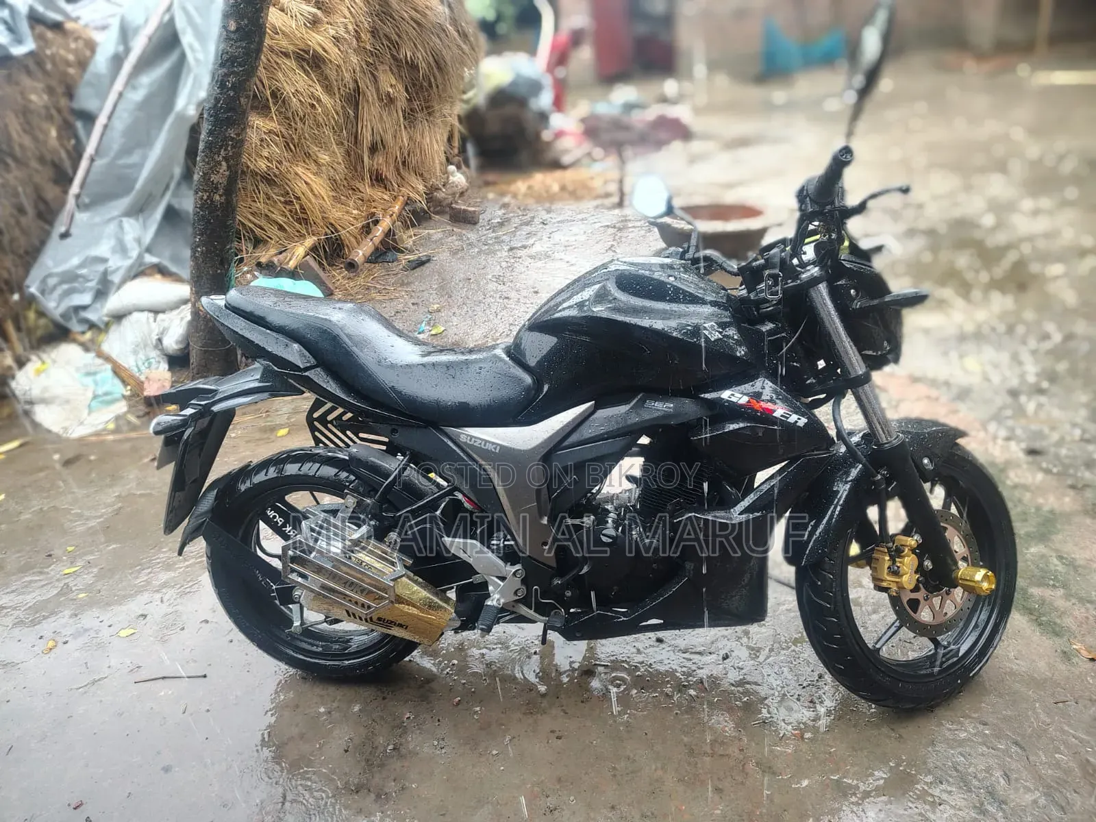 Suzuki Gixxer Monotone 2018 Black