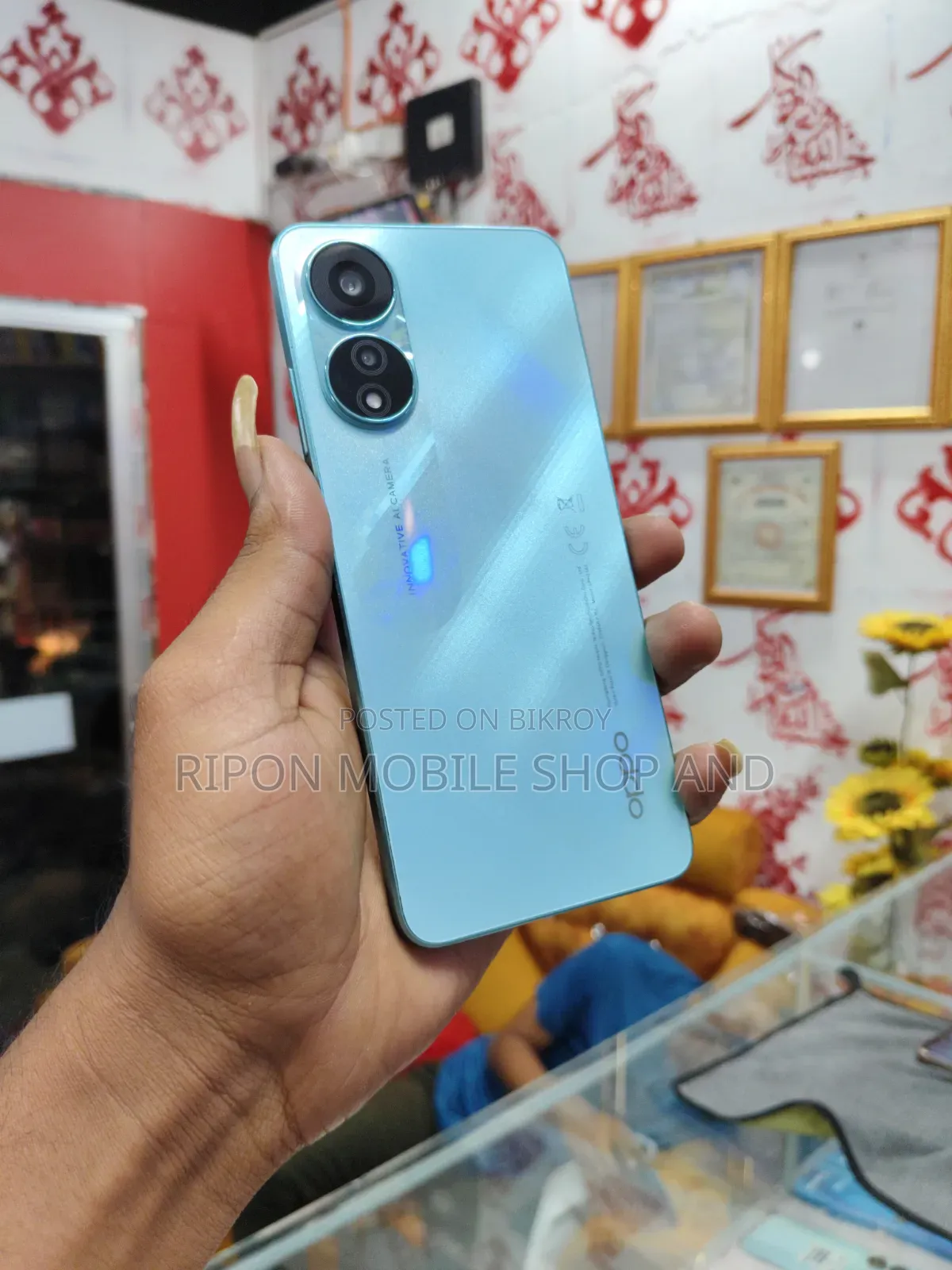 ওপ্পো এ৩৮ ১২৮ জিবি ব্লু