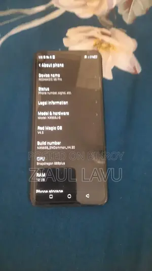 ZTE Nubia RedMagic 6s Pro 128 GB Black