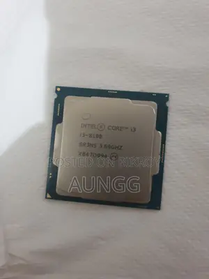 (Cpu) Core I3 8100 Gaming Processor 3.60 GHZ With Free Motherboard