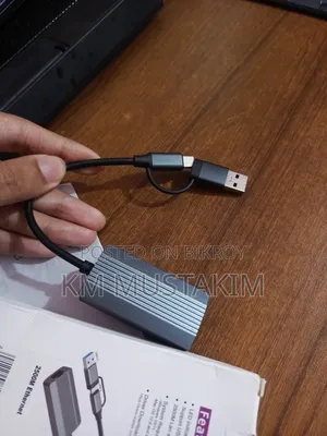 হাই-স্পিড ২.৫ জিবিপিএস ল্যান অ্যাডাপ্টার ২-ইন-১ টাইপ-সি ইউএসবি ৫ জিবিপিএস ট্রান্সফার রেট